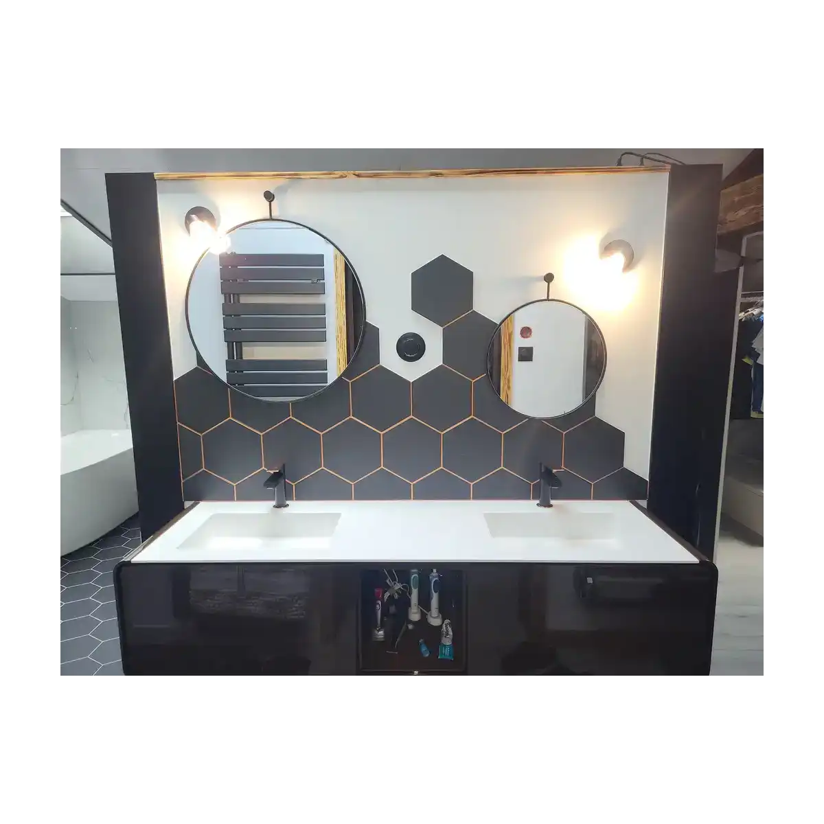 Joint de carrelage en cartouche marron "Coffee Brown"
