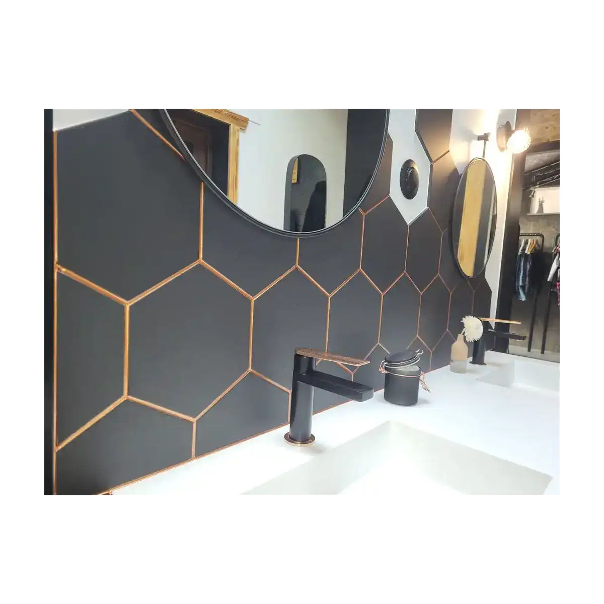 Joint de carrelage en cartouche marron "Coffee Brown"