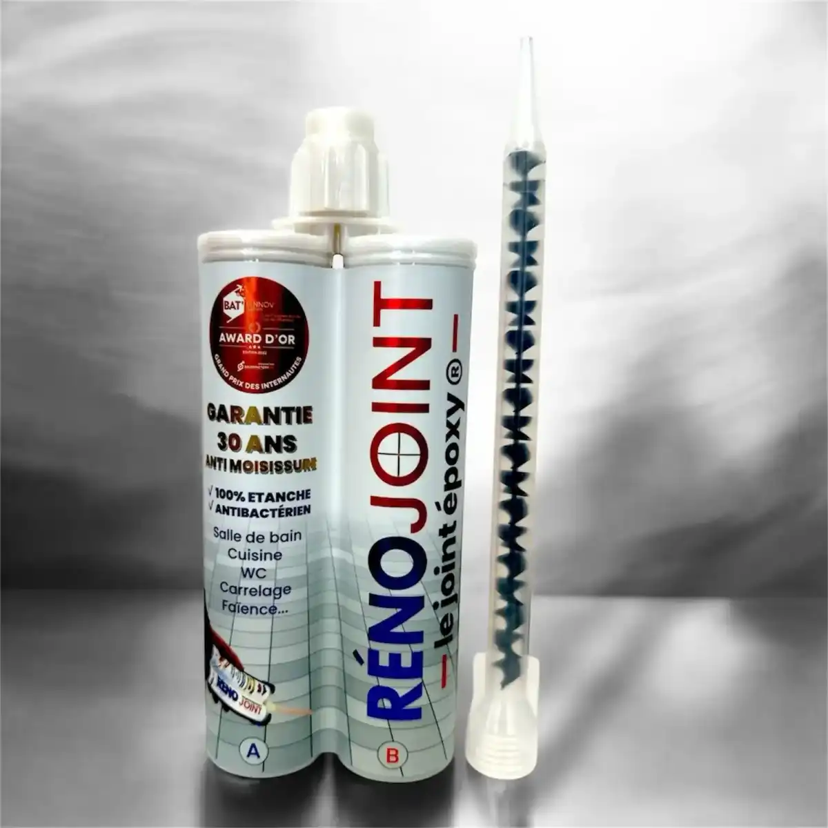 joint en cartouche gris